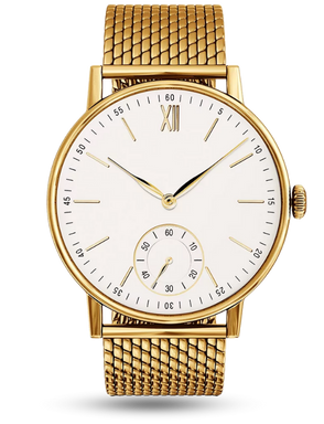 Classic Gold Mesh Watch