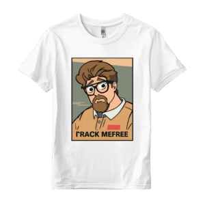 The Rack Mefree T-shirt is designed for those who like to stand out while staying comfortable. Made with a high-quality cotton blend, this tee feels soft on the skin and is built for daily wear. Its sleek fit and clean finish make it perfect for pairing with jeans, joggers, or shorts. With its unique “Rack Mefree” statement design, this t-shirt adds a touch of individuality to your casual wardrobe. Whether you’re going out with friends, running errands, or just chilling, this tee is the ideal choice for effortless style. ✨ Key Features: Premium cotton-blend fabric for softness and breathability Durable stitching with a modern fit Statement graphic design for a stylish look Easy to pair with any outfit Machine washable and long-lasting