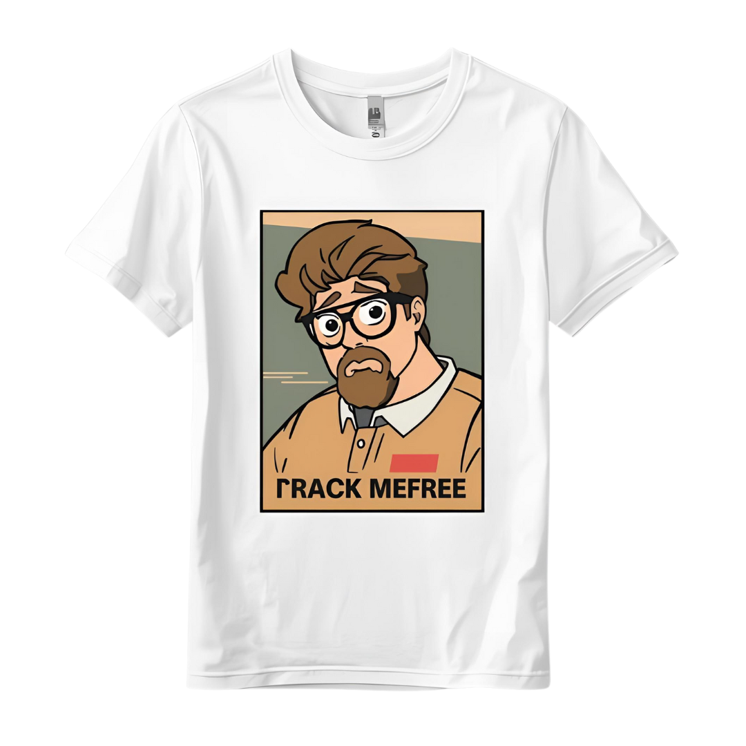 The Rack Mefree T-shirt is designed for those who like to stand out while staying comfortable. Made with a high-quality cotton blend, this tee feels soft on the skin and is built for daily wear. Its sleek fit and clean finish make it perfect for pairing with jeans, joggers, or shorts. With its unique “Rack Mefree” statement design, this t-shirt adds a touch of individuality to your casual wardrobe. Whether you’re going out with friends, running errands, or just chilling, this tee is the ideal choice for effortless style. ✨ Key Features: Premium cotton-blend fabric for softness and breathability Durable stitching with a modern fit Statement graphic design for a stylish look Easy to pair with any outfit Machine washable and long-lasting